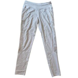 Victoria Sport Women's Total Knockout Tight Size L White Leggings Workout Gym